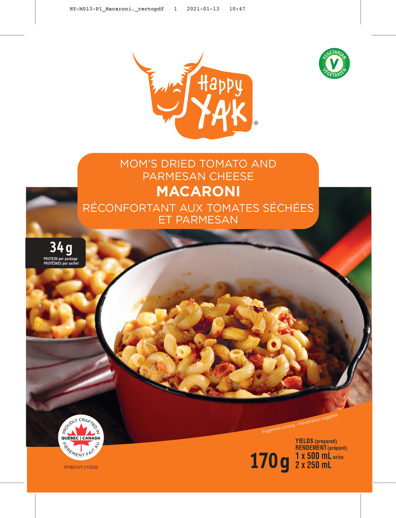 Mom's dried tomato and cheese macaroni