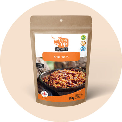Happy Yak freeze-dried chili fiesta