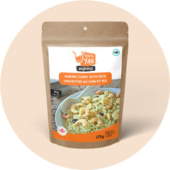 Happy yak freeze-dried shrimp curry with rice